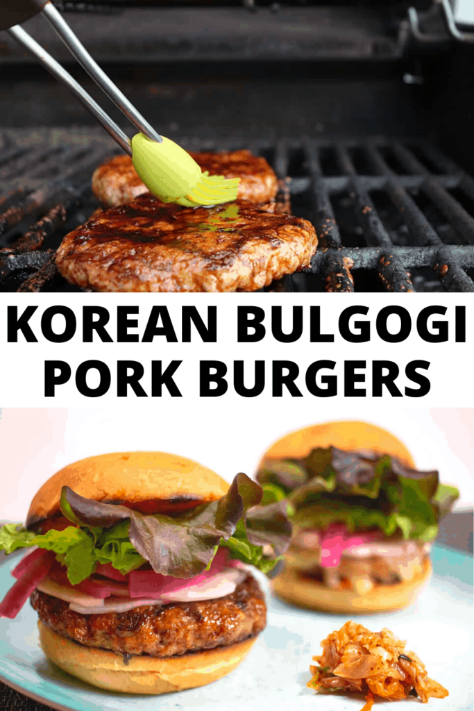 Korean Bulgogi Pork Burgers Don't Touch My Knife